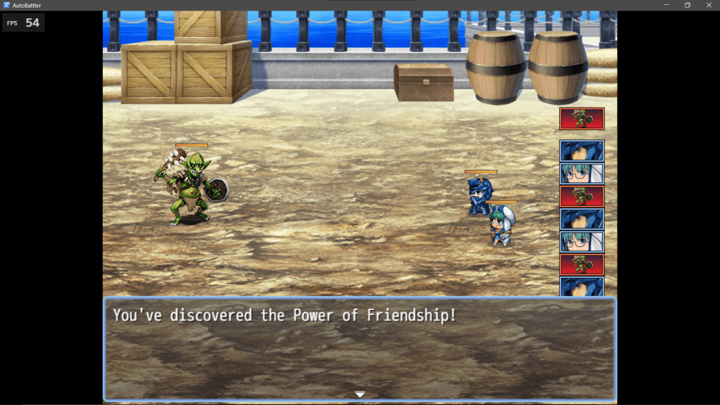 Showcases the mentioned RPG Maker MZ game project.